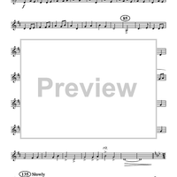 Simple Gifts - Clarinet 3 in B-flat (op. Alto Cl.)