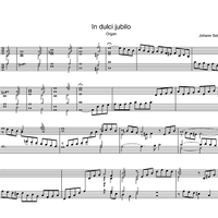 In dulci jubilo BWV 729