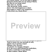 Piccola musica per un personaggio di Edgar Lee Masters