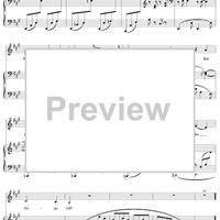 Five Lieder for Low Voice, Op. 105, No. 1, Wie Melodien zieht es mir