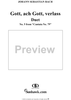 "Gott, ach Gott, verlass" (duet), No. 5 from Cantata No. 79 (BWV79)