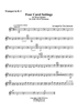 Four Carol Settings - Trumpet 2