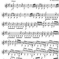 Overture from La Clemenza di Tito KV621 - Guitar 1