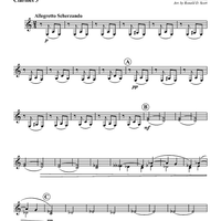 Bagatelle No. 1 - Clarinet 3 in B-flat