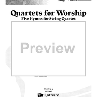 Quartets for Worship - Score