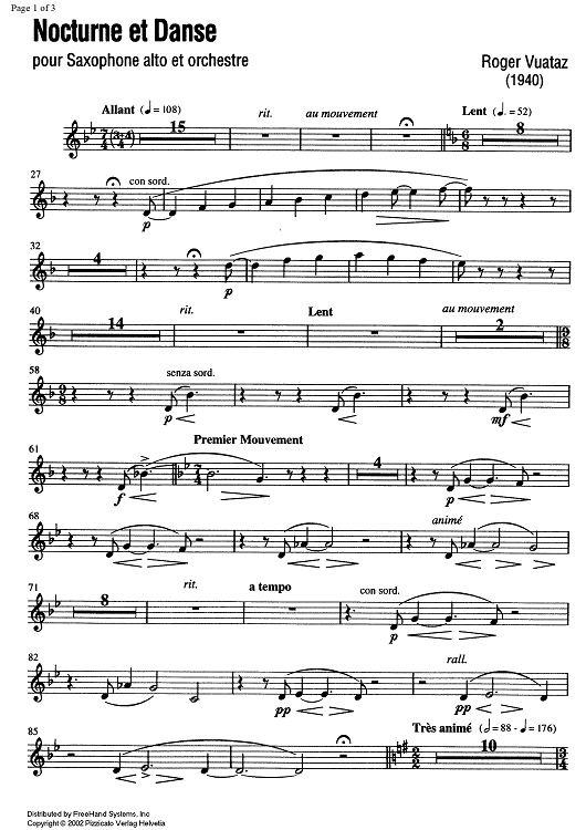 Nocturne et Danse Op.58 No. 2 - Trumpet in C 1