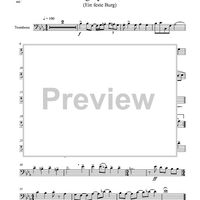 A Mighty Fortress - Trombone