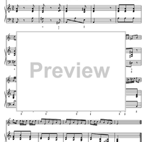 Sonata a minor - Score