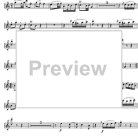Sonata No. 6 Bb Major - Clarinet