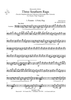Three Southern Rags - Trombone