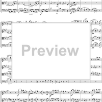 Op. 18, No. 5, Movement 1 - Allegro - Score