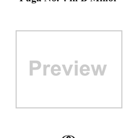 6 Grand Fugues: Fugue No. 4 in B Minor