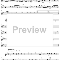 Suite in E Minor Op. 1, No. 6 - Flute 2/Violin 2