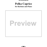 Lillian (Polka Caprice) - Piano Score