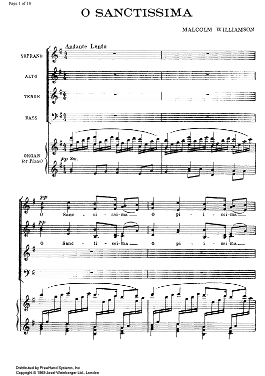 O Sanctissima