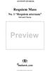 Requiem Mass, op. 89, no. 1:  Requiem aeternam