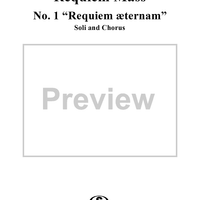 Requiem Mass, op. 89, no. 1:  Requiem aeternam