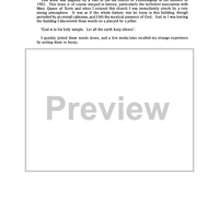 Praesentia Dei - Preface