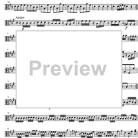 Divertimento No. 2 D Major KV131 - Viola