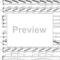 Le carnaval des animaux, No. 7: Aquarium - Score