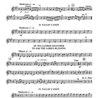 Thanksgiving for Flutes - Flute 4