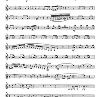 Ironic march - B-flat Clarinet 2