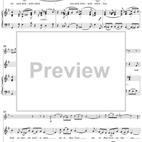 "Was Gott tut, das ist wohlgetan", Aria, No. 5 from Cantata No. 100: "Was Gott tut, das ist wohlgetan" - Piano Score