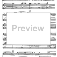 Meditation on the melody of Gagaku "Kotoriso" - Score
