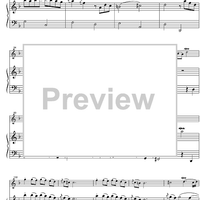 Partita No. 3 d minor - Score