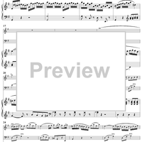 Piano Trio No. 6 in G Major K564 - Piano Score