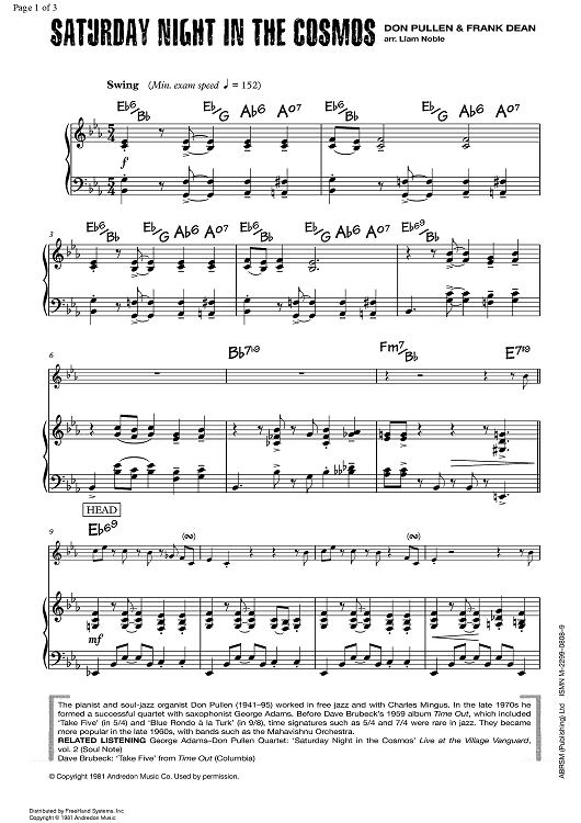 Saturday Night in the Cosmos