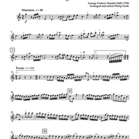 Overture to Rodelinda - Violin 1