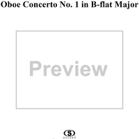 Oboe Concerto No. 1 in B-flat Major HWV332 - Full Score