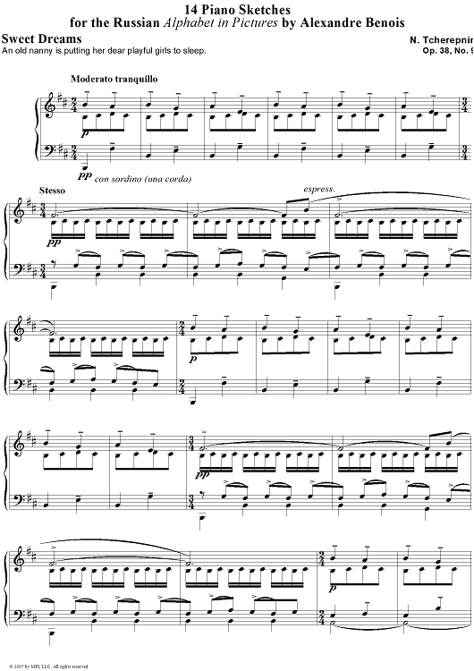 Russian Alphabet. 9. Sweet Dreams