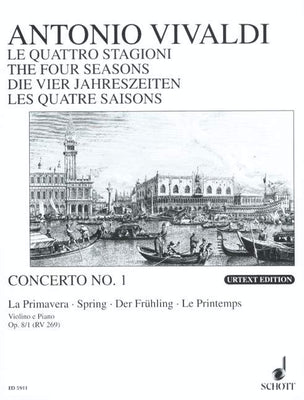 The Four Seasons in E major - Score and Parts