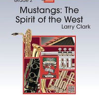 Mustangs - The Spirit of the West - Bass Clarinet in Bb