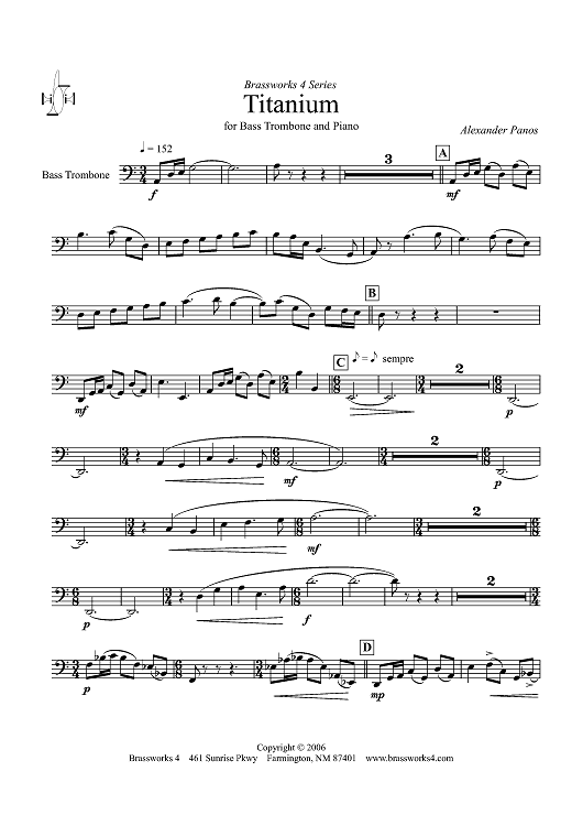 Titanium - Bass Trombone