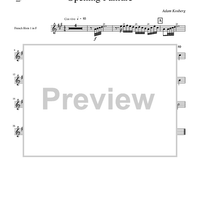 Opening Fanfare - Horn 1 in F