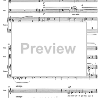 Trois Poèmes de la Renaissance - Score