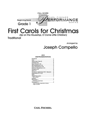 First Carols for Christmas - Score