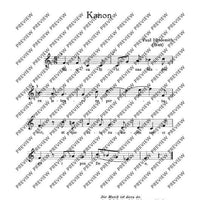 Spruch eines Fahrenden / Kanon: Musica divinas laudes - Choral Score
