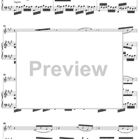 Violin Sonata in A Major, K61 - Piano Score