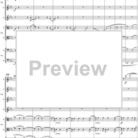 String Octet, Op. 20, Movement 1 - Score