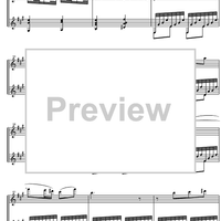 Sonata A Major - Score