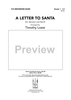 A Letter to Santa (for Narrator and Band) - Score
