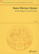 Richard Wagnersche Klavierlieder - Full Score