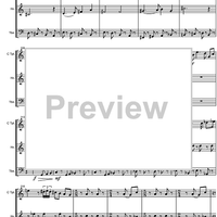 Suite from Le Chapeau de Paille - Score