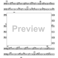Donut Etudes: Coordination Studies, Volume 2 - Trombone 4