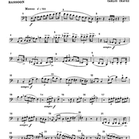 Energia - for Nine Instruments - Bassoon