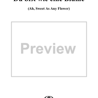 "Du bist wie eine Blume", from cycle "Myrthen", Op. 25, No. 24